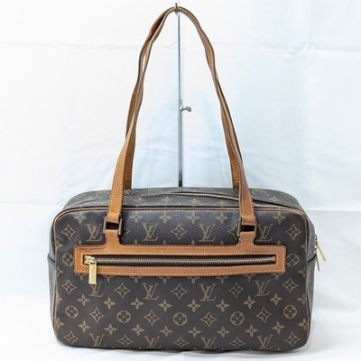 LOUIS VUITTON Monogram Cite GM Schultertasche Braun M51181 FL0062 Original LV