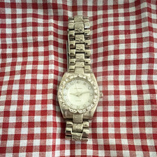 MILANY Quartz Analog Dress Watch Silver-Tone ...