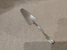 pelle à tarte métal argenté Christofle Rubans Louis XVI 26,6cm rayures