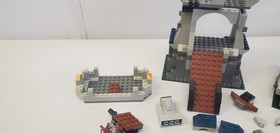 Vintage LEGO Castle Drawbridge Defense Set 7079 Incomplete Parts Pieces Manual