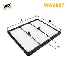 WA9897 WIX FILTERS Luftfilter für HYUNDAI,KIA