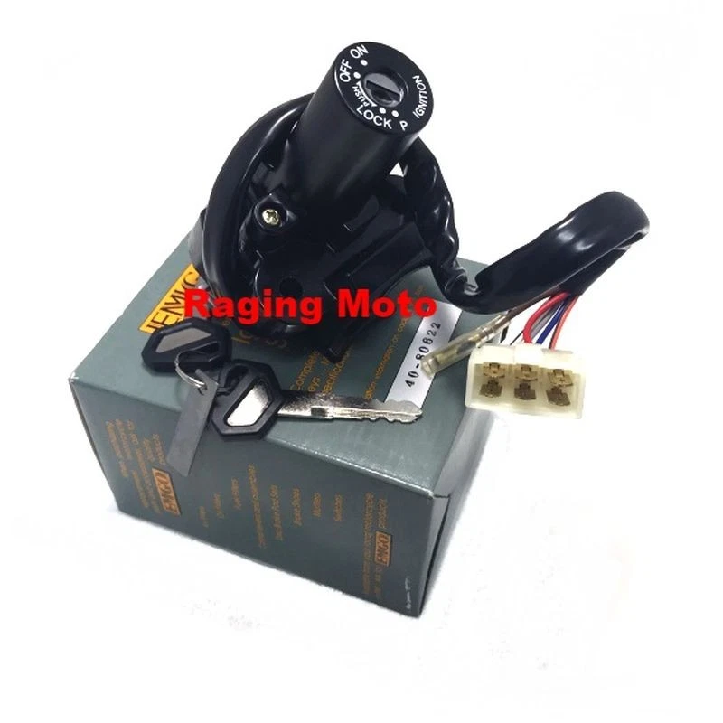 Interruptor de encendido de repuesto Emgo Kawasaki Ninja ZX-6 93-97 y ZX-7 Ninja 93-1995 Foto 2 de 3