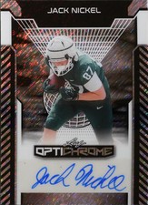 2025 Leaf Optichrome - Base Autographs Prismatic #BA-JN1 Jack Nickel /10 NM