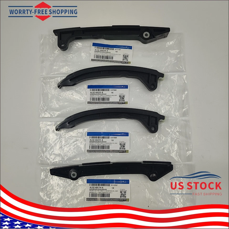 OEM for 10-15 Ford F150 F250 F350 Super Duty V8 6.2L AL3Z6268A Timing Chain Kit - Image 2 of 4