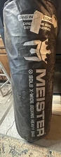 MEISTER 90LB FILLED X-WIDE BOXING HEAVY BAG - DOUBLE-END Punching MMA Training