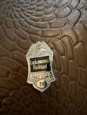 Delaware, Lackawanna, and Western (DL&W) RR Railroad Fire Department Badge