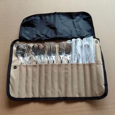 Able to Store Multiple Utensils Camping Cutlery Set with Roll Up Design
