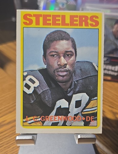 L.C. Greenwood #101 1972 Topps card