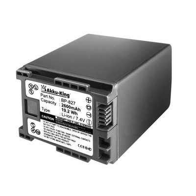Akku für Canon Legria FS405 FS406 HF20 HF21 HF200 HF G10 G25 M31 M32 M36 M40