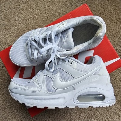 Nike Air Max Command Flex (GS) white on white size 5.5 youth, womens 7