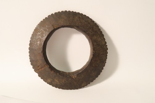 Alter Holzreif Lobi Gurunsi Dagara HN47 Rare old Bracelet wood 13x12x2cm - Picture 5 of 10
