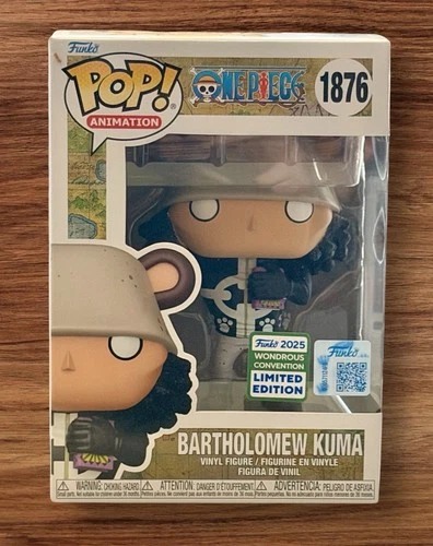 WonderCon 2025 Bartholomew Kuma ONE PIECE Funko In Stock