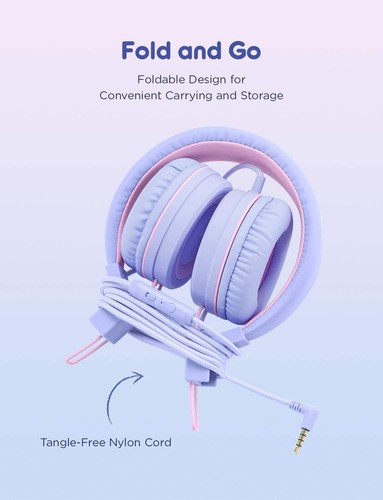 Auriculares iClever Niños, Auriculares Niños para Niños, Volumen 85/94dB - Imagen 6 de 6