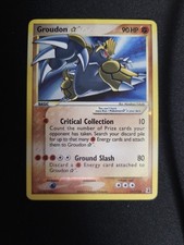 Groudon Gold Star (EX Delta Species) - Rare Pokemon Card 111/113 ENGLISH