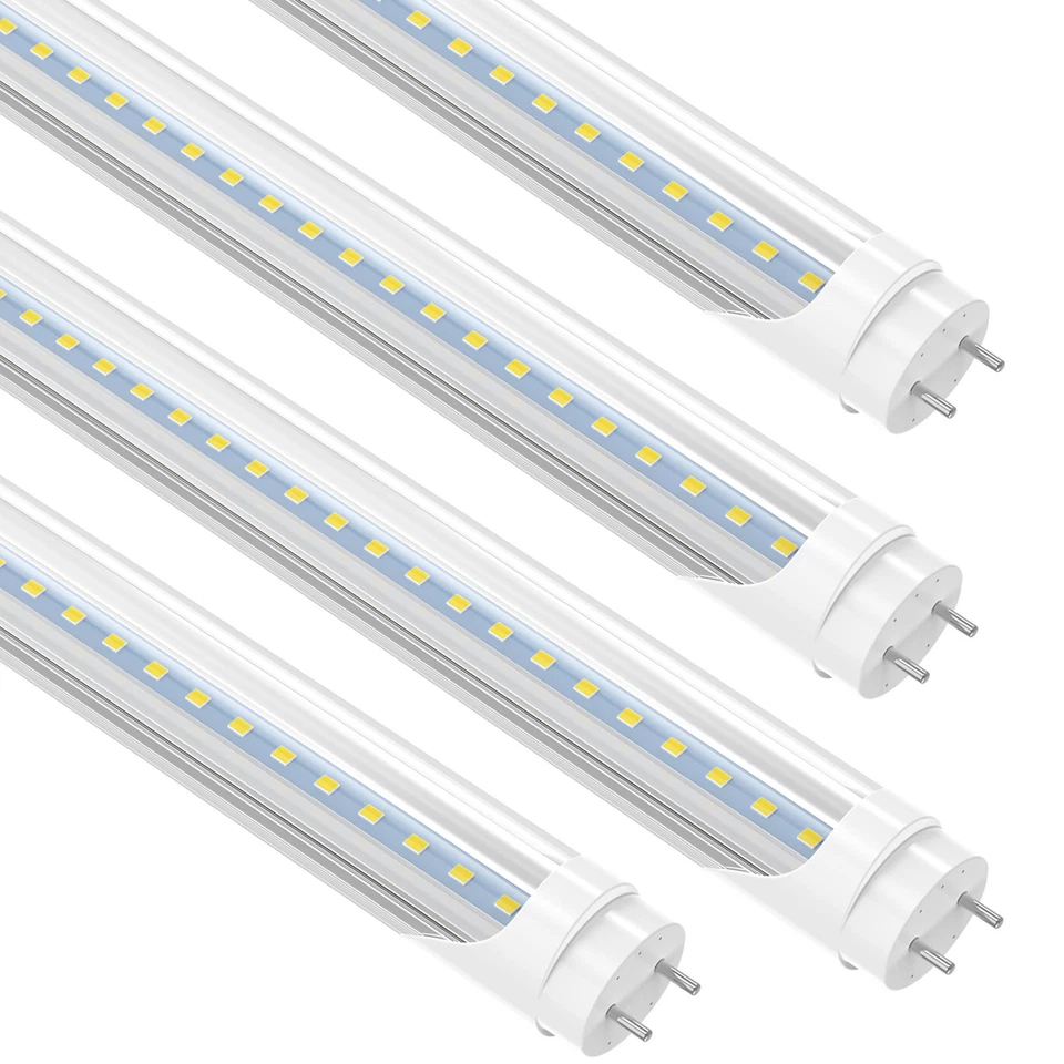 T8 G13 4pcs 2FT led lights Bulbs 10W 6000K Led Shop Lights Garage Workshop - Image 2 of 4