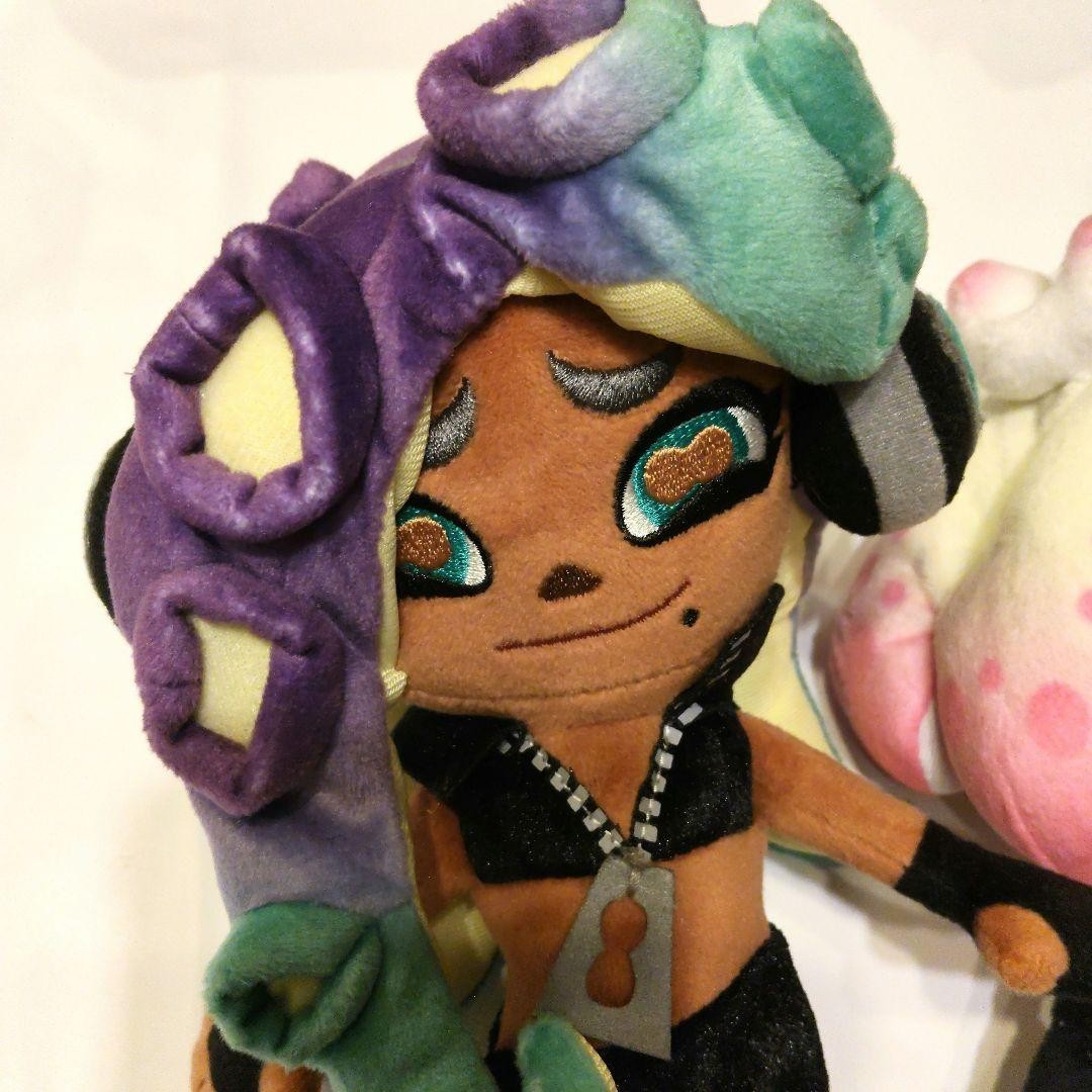 Splatoon 2 Tentacles Pearl and Marina Set Of 2 size S Plush