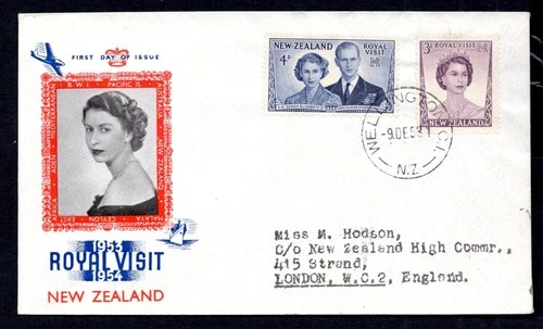 New Zealand - 1954 Royal Visit First Day Cover
