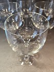 Set of 6 Crate & Barrel Balloon Wine Glasses - Hand Blown Crystal — photo 3