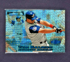 1998 FLAIR SHOWCASE LEGACY COLLECTION ROW 0 REAL #45 TIM SALMON SET BREAK 31/100