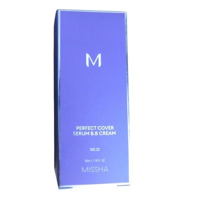 Missha M Perfect Cover Serum BB Cream No 23 Natural Beige 35ml K-Beauty New