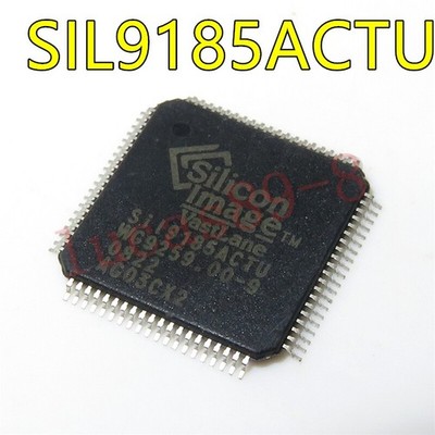 2PCS Sil9185A Sil9185AC Sil9185ACT Si19185ACTU SII9185ACTU Sil9185ACTU TQFP80 IC