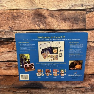 Hooked On Phonics Learn to Read Level 5 Kit Books Workbooks Audio