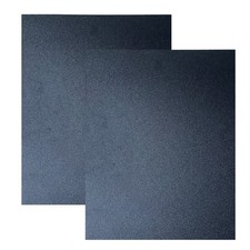 "Black ABS Plastic Sheet 12""x16"" 1/8"" Thick 2-Pack Flexible DIY Craft Mate...