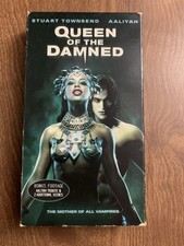 Queen of the Damned VHS, 2002 Aaliyah, Stuart Townsend, Bonus Footage