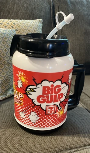 7-ELEVEN Whirley BIG GULP 52 oz Zap Thirst Insulated Travel Mug