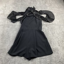 Alice + Olivia Flare Dress Womens 2 Black