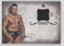 2016 Topps WWE Undisputed Relics 160/175 Alberto Del Rio #UAR-ADR 0o5t