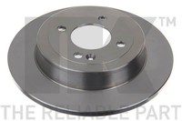 2X Bremsscheibe NK 203539 FüR GB KIA Hyundai Active RIO IB Accent RB I20 2 3 BC3