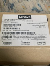 Lenovo ThinkPad Ultra Docking Station, model 40AJ0135US