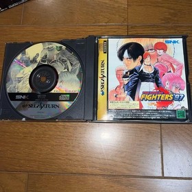 King of Fighters KOF Best Collection Sega Saturn SNK Used Complete