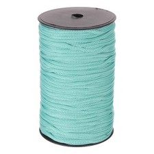 1/4 inch braided polypropylene rope, 100m for nylon teal blue