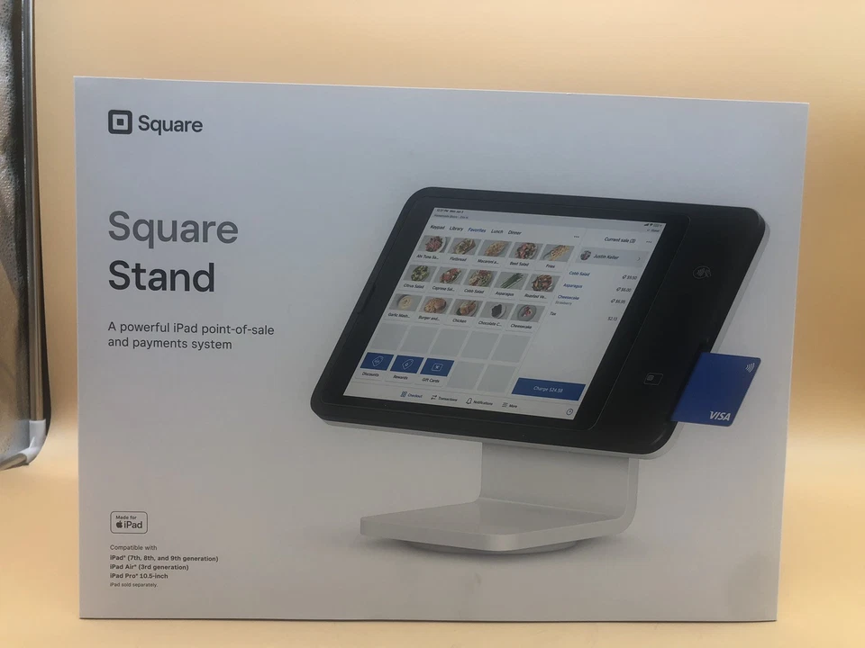 New Square POS Stand for iPad (2nd Generation, Lightning) - Image 2 of 4