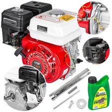 7 PS OHV Benzinmotor Kartmotor Standmotor 4-Takt Industriemotor 19 mm Welle + Öl