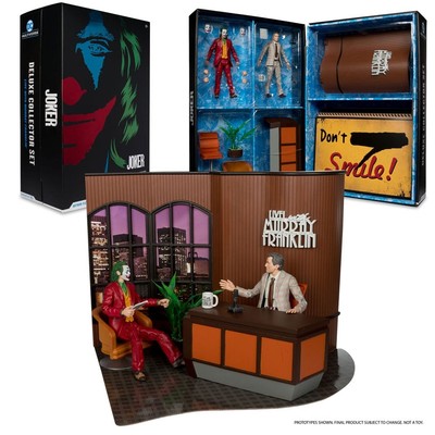 Joker Movie J. Phoenix Deluxe Collector Live mit Murray Franklin Limited Edition