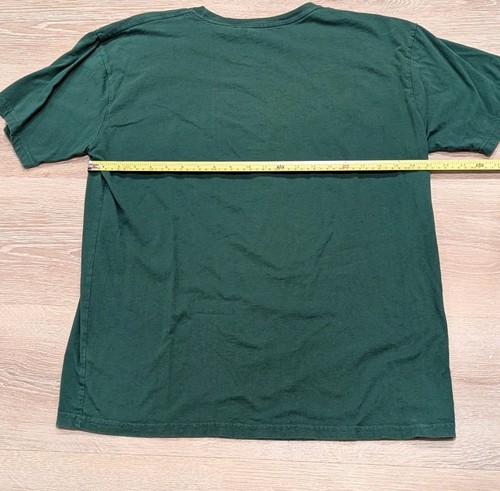 Michigan State Spartans Shirt XL Mens Green College Tee MSU Football Basketball - Picture 8 of 10