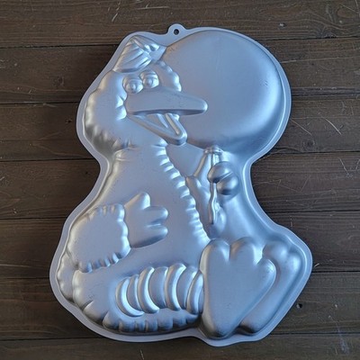 Vintage 1983 Wilton Big Bird Baking Cake Pan Muppets Sesame Street