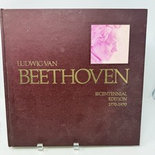 Ludwig Van Beethoven: Bicentennial Edition 1770-1970 Illustrated Hardback Book