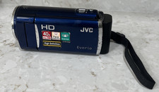 JVC Everio GZ-HM30AU HD Camcorder Blue Clean Lens  Screen 40x Zoom