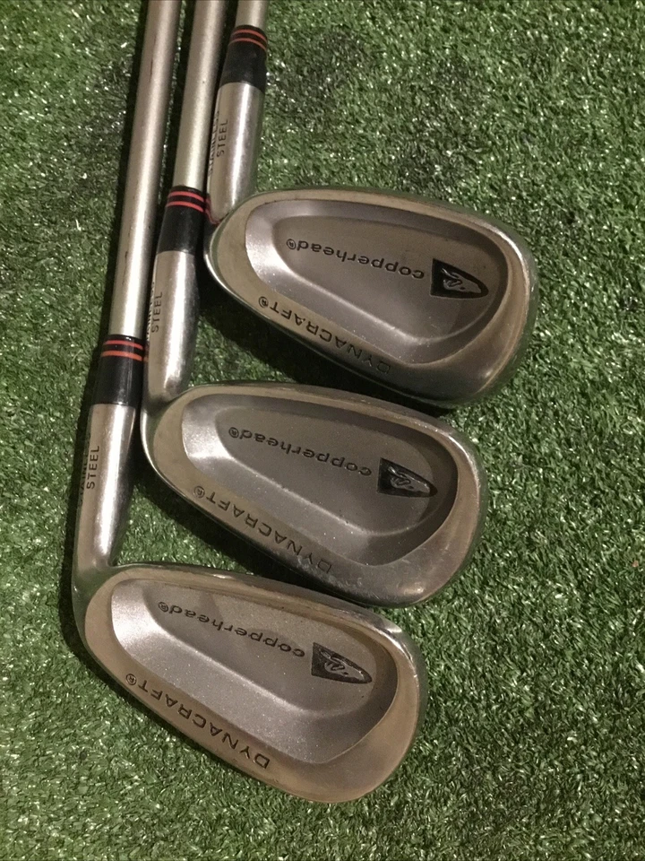 Dynacraft Copperhead Irons Set (5-PW-SW) XTR Swing Matched 70 Graphite Shafts - Image 4 of 4