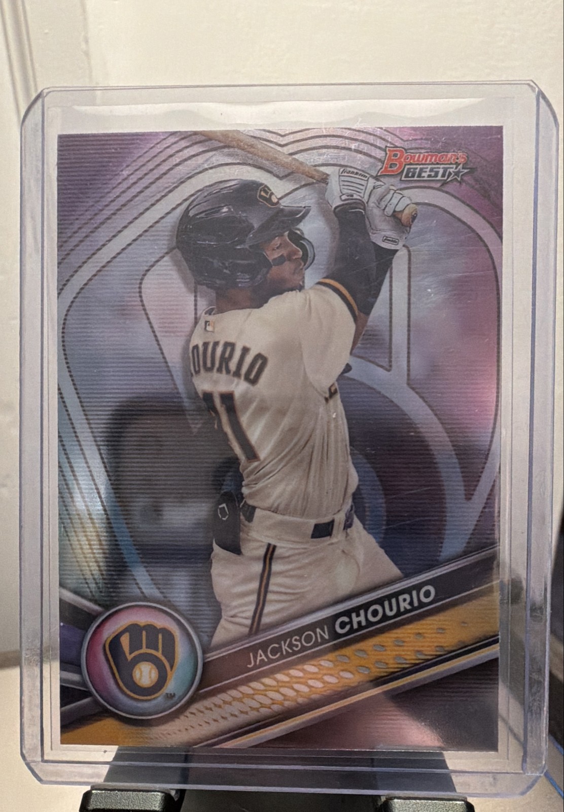 2022 Bowman's Best - Top Prospects Jackson Chourio #TP-19 Refractor (RC)