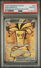 Pokemon Monetigo ex PSA10 Paradoxrift PAR 252 DE ILLUSTRATION RARE POP 12