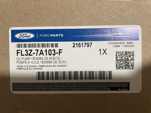 New Genuine Ford F150-F550 Mustang Expedition Transit Oil Pump (FL3Z-7A103-F) - Bild 3 von 3