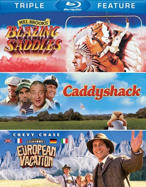 Blazing Saddles / Caddyshack / National Lampoon's European Vacation Blu-ray - Image 2 of 3