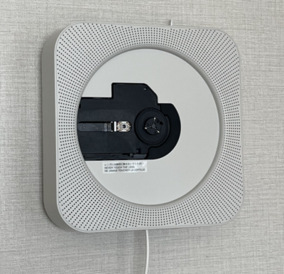 MUJI CPD-4 Wall Mounted CD Player White Remote FM Radio Japan