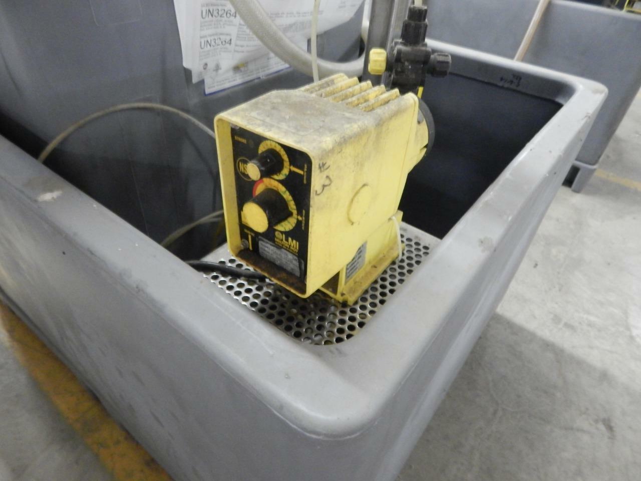 Stabrex Nalco Stabrex 110Gallon All Plastic Porta Feed w/ Olmi Milton A141 ...