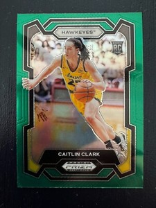 2024 Prizm Draft Picks - Caitlin Clark #57 RC - Green Variation